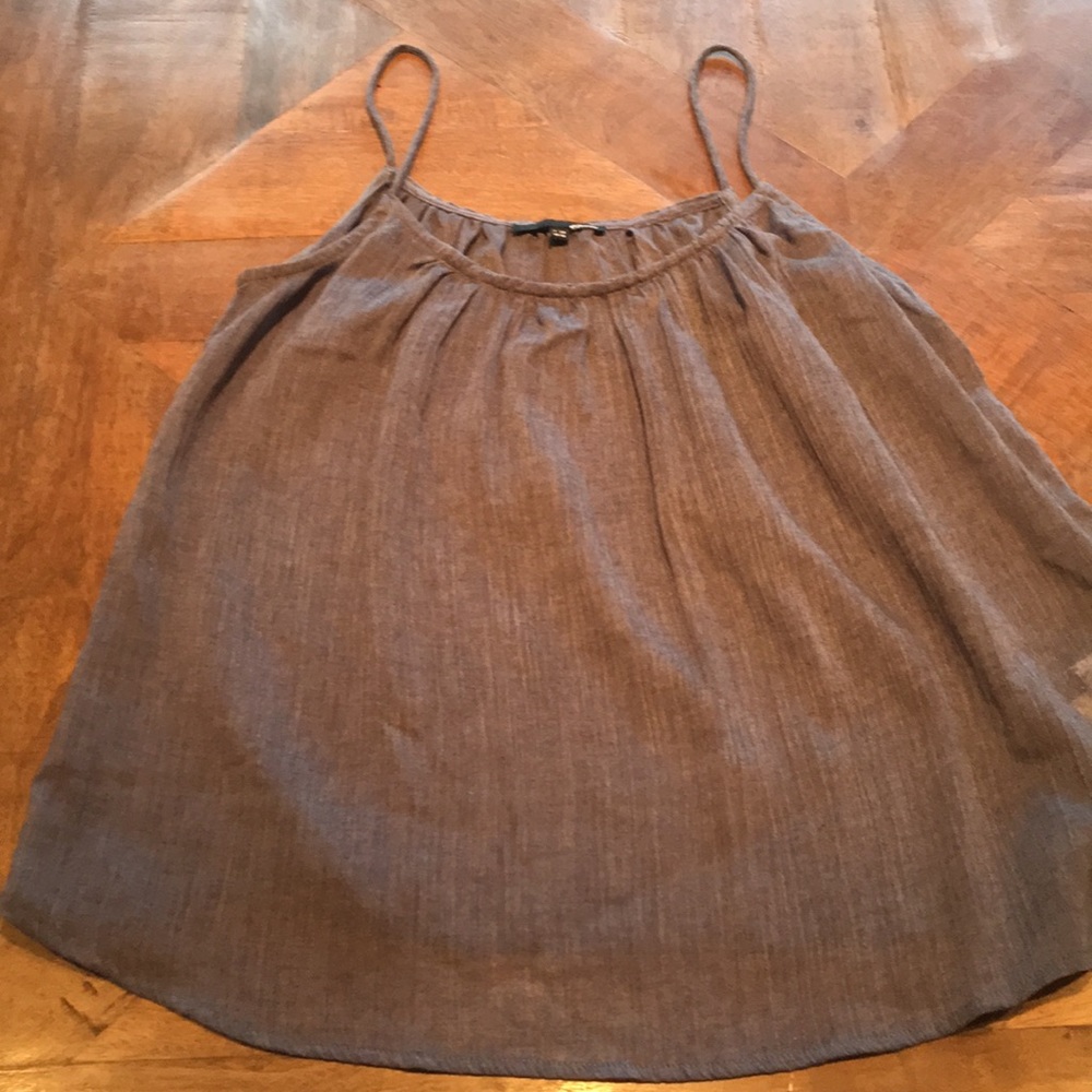 Chambray blue tank